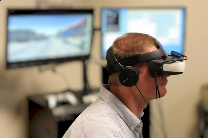 PTSD Treatment using virtual reality glasses