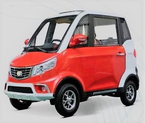 3 seater electric car