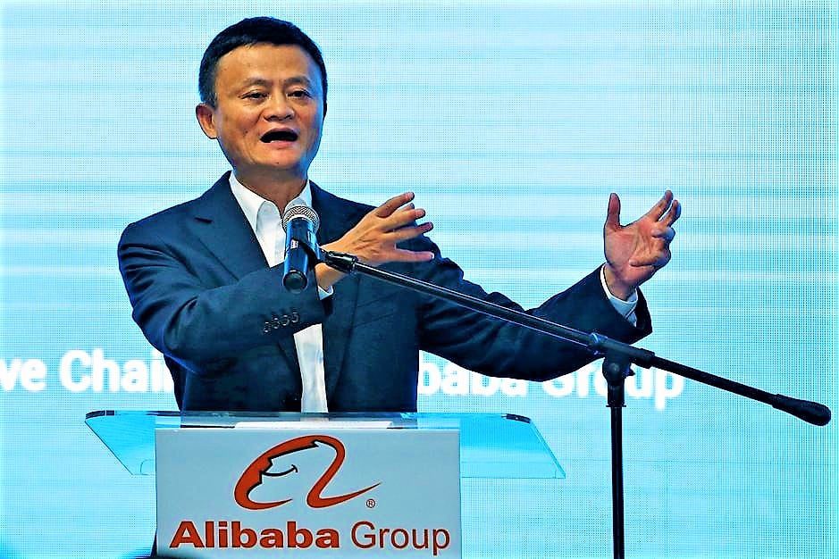 Addressing to the employees and guests from Alibaba group and company