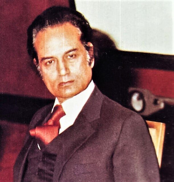 BCCI President Agha Hasan Abedi seen in a London meeting