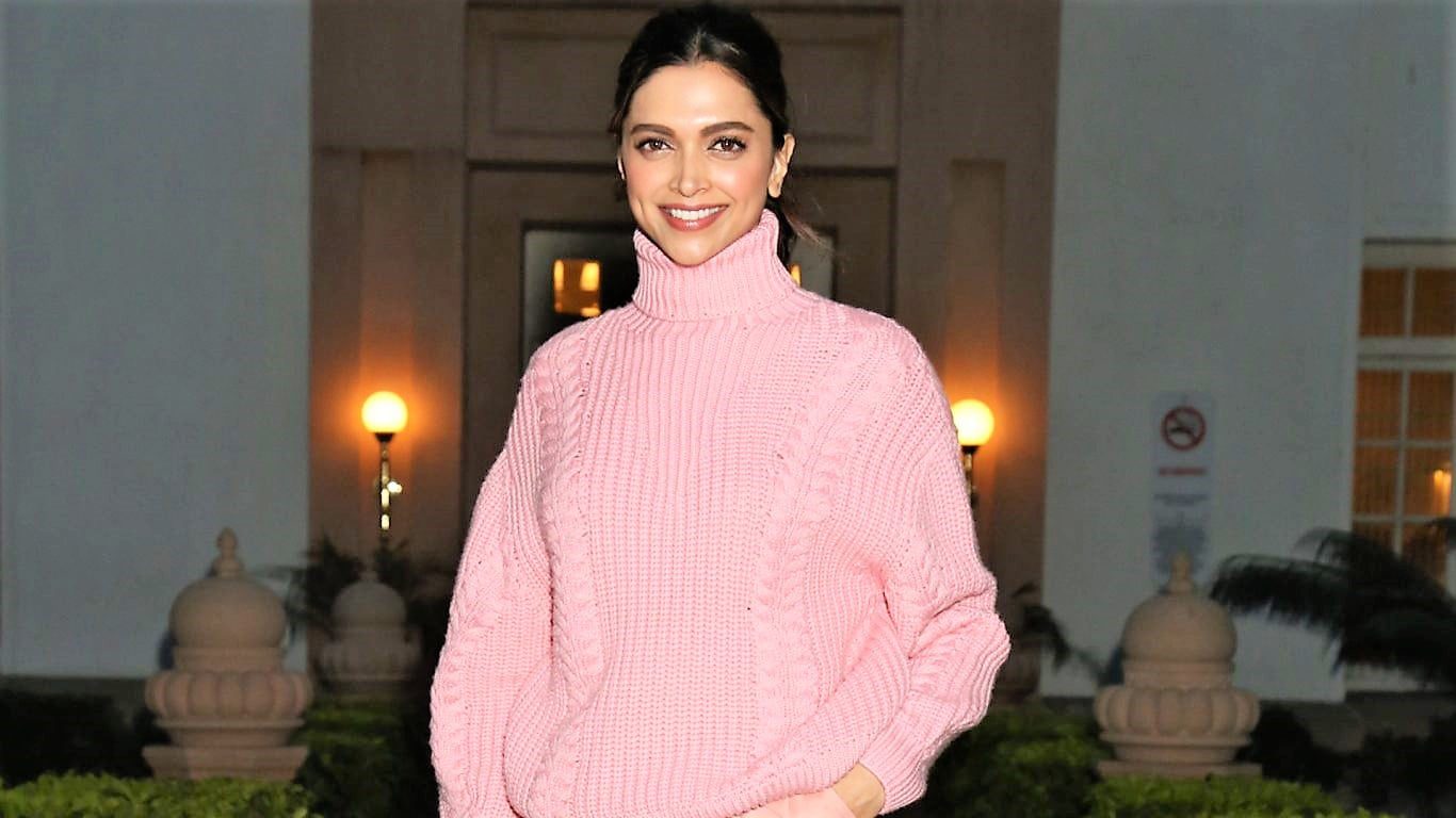 Deepika Padukone went all out in head-to-toe pink for Chhapaak in New Delhi