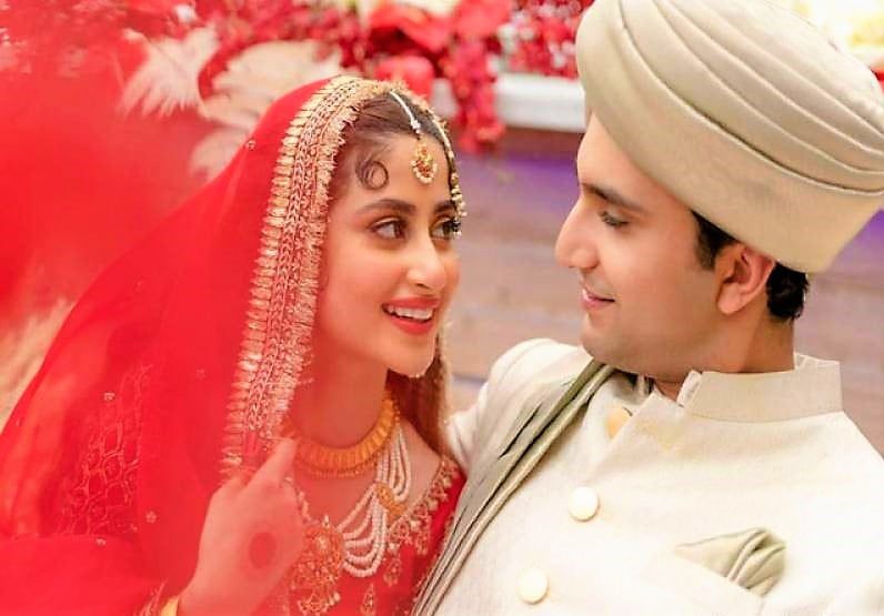 Glimpse from Sajal Ali & Ahad Raza Mir nikah event