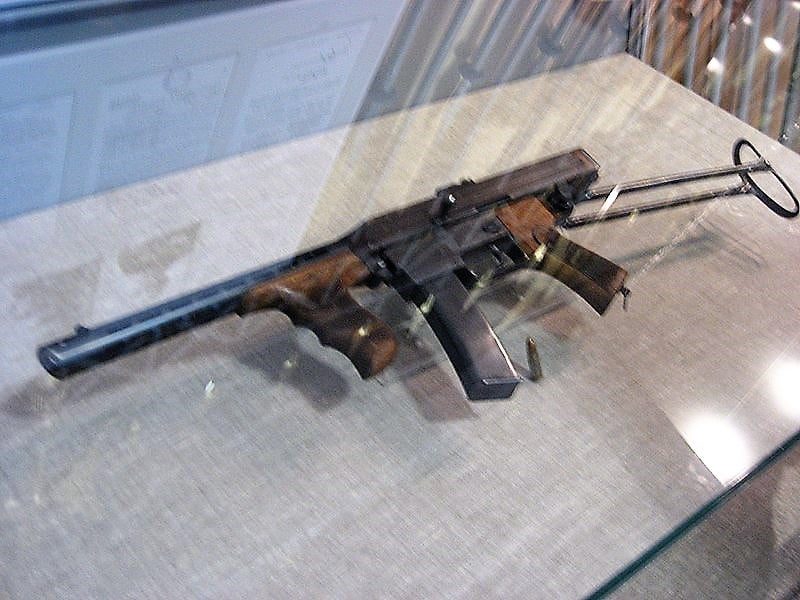 Kalashnikov's first submachine gun AK SMG 1942