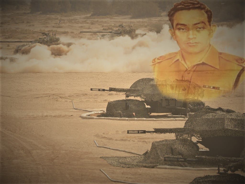Major-Raja-Aziz-Bhatti-in-Amry