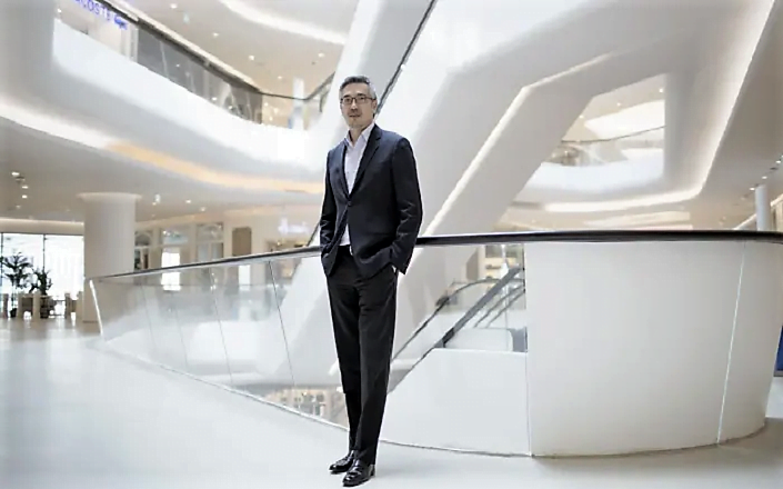 Retail estate Tos Chirathivat inside Bangkok's Central Embassy luxury shopping mall, the opening of which was delayed because of political unres