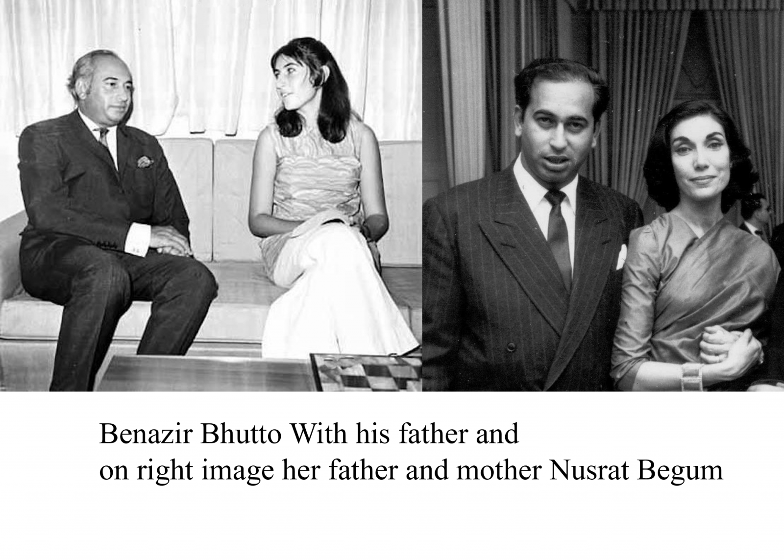 Small family of Zulfikar Ali Bhutto 