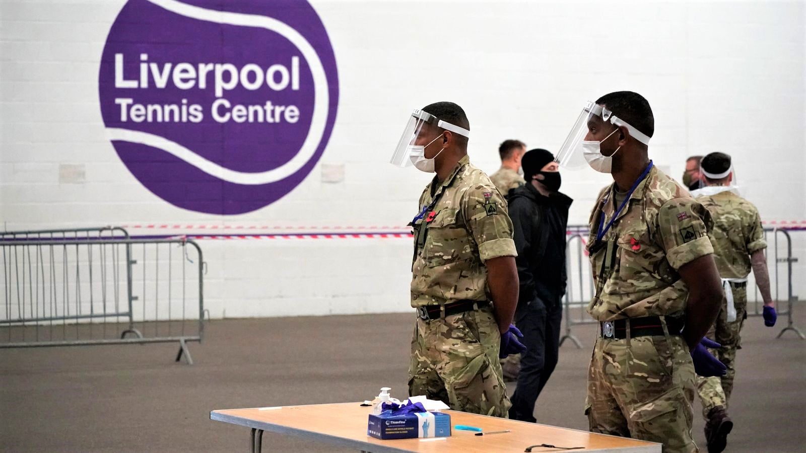 The armed forces have supported mass coronavirus testing in Liverpool