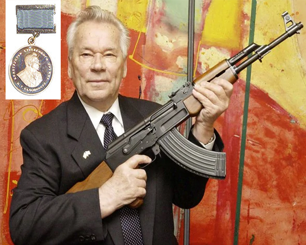 The inventor of Mikhail Kalashnikov