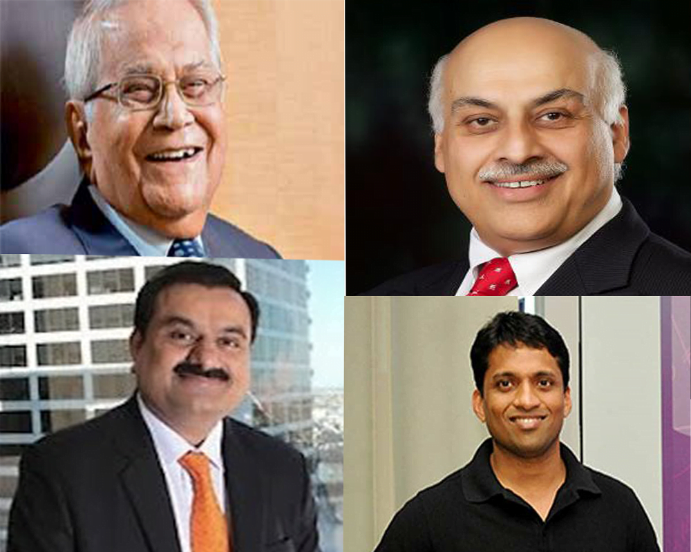 Top 4 richest persons in India