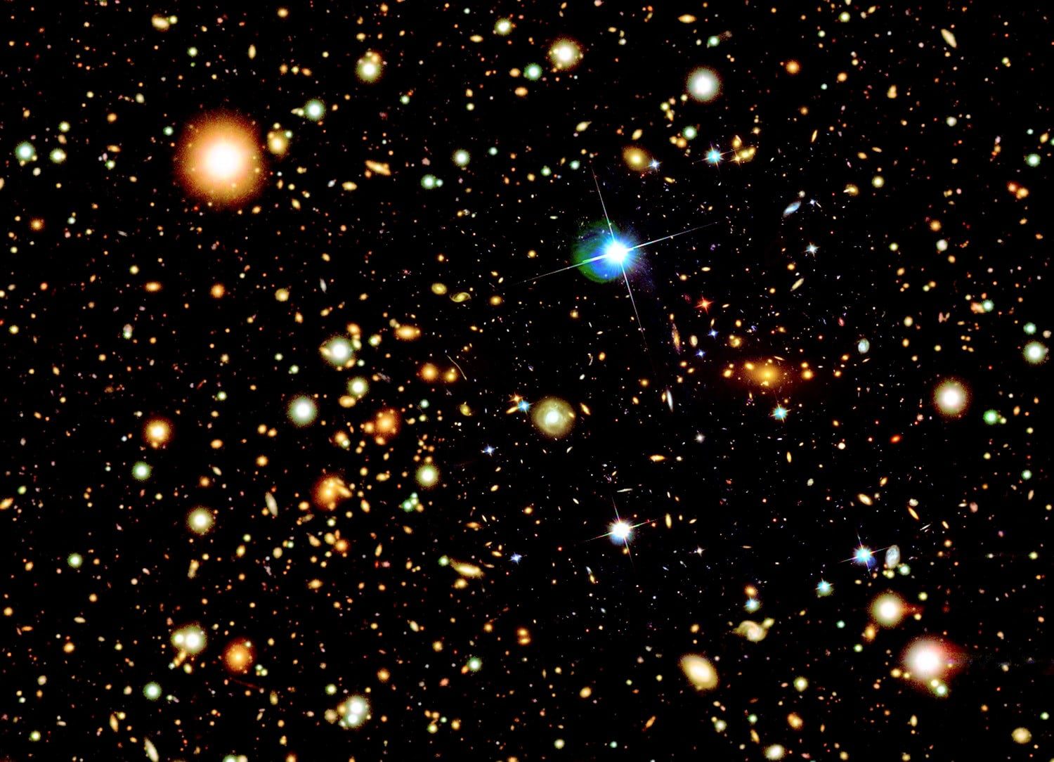 uncountable number of stars in the known universe