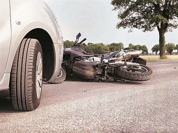 Wearing a good quality helmet can reduce the risk of death from a road traffic crash