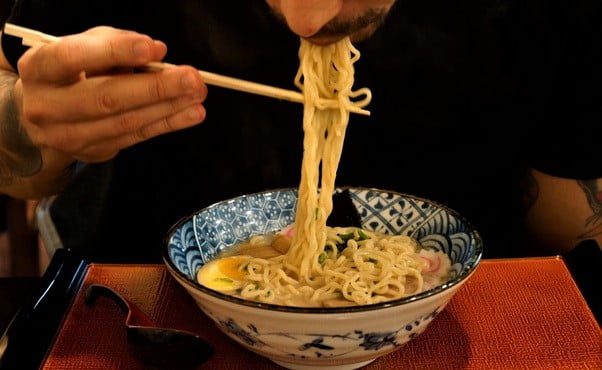 Why do the Japanese slurp their noodles when eating noodles like Ramon, Udon and Soba