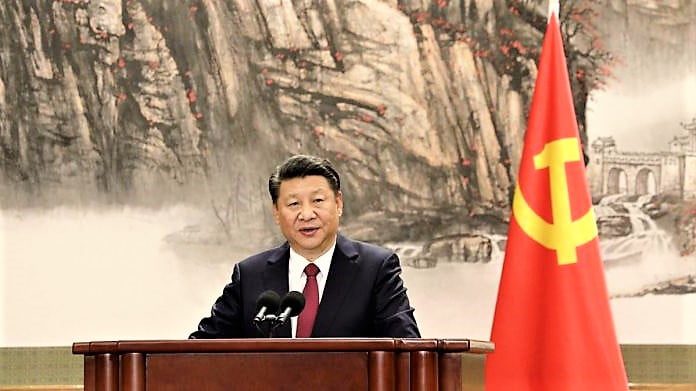 Xi Jinping to addressing to the public of china for the international court